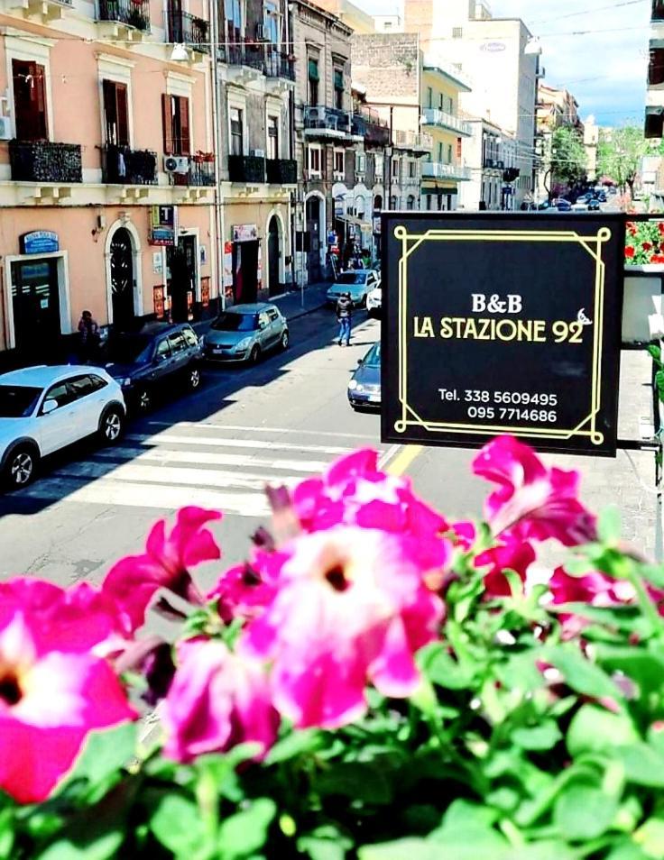 La Stazione 92 Bed & Breakfast Katanya Dış mekan fotoğraf